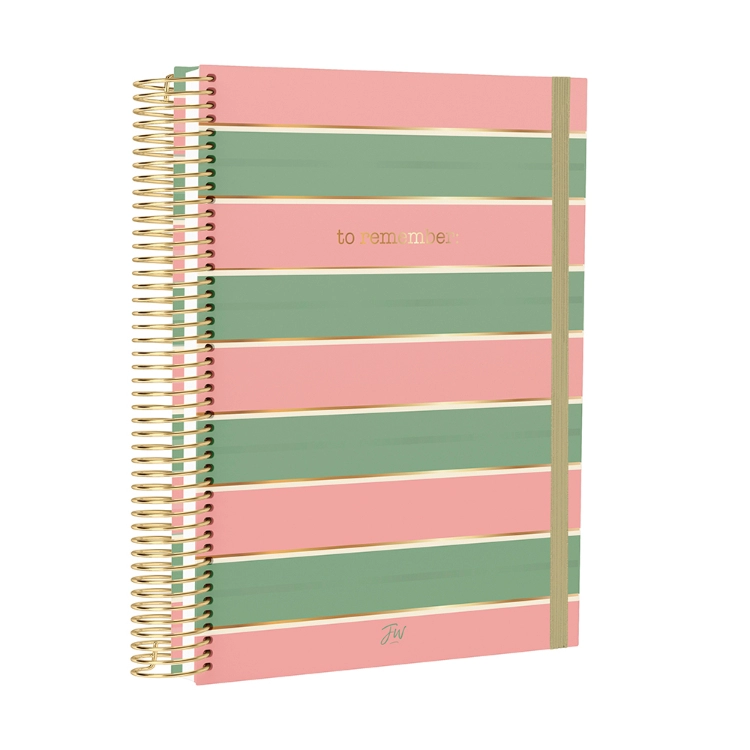 Cuaderno con Espiral A5 FW One To Remember 16x21 cm 96 hojas rayado Art.999724